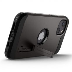 Lacné Kryty | Zadný kryt Spigen Tough Armor Gunmetal – Apple iPhone 13 | Lacné Kryty