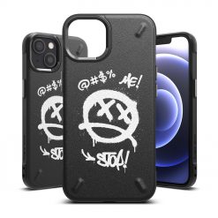Odolný kryt Ringke Onyx Graffiti čierny – Apple iPhone 13 | Lacné Kryty Lacné Kryty | Odolný kryt Ringke Onyx Graffiti čierny – Apple iPhone 13 | Lacné Kryty