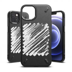 Lacné Kryty | Odolný kryt Ringke Onyx Paint čierny – Apple iPhone 13 | Lacné Kryty