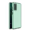 Lacné Kryty | Transparentný kryt Spring Case 1mm bledoružový rám – Samsung Galaxy S20 FE | Lacné Kryty