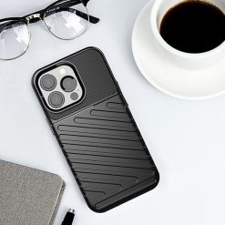 Lacné Kryty | Odolný kryt Thunder Armor čierny – Apple iPhone 13 Pro | Lacné Kryty