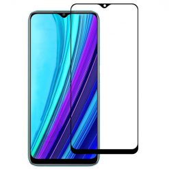 Tvrdené sklo celopovrchové čierne – Realme Narzo 30A / Realme 7i