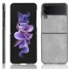 Kryt Shockproof Litchi Texture modrý – Samsung Galaxy Z Flip 3 | Lacné Kryty Lacné Kryty | Kryt Shockproof Litchi Texture modrý – Samsung Galaxy Z Flip 3 | Lacné Kryty
