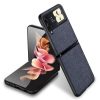 Kryt Shockproof Sea Sand Cloth Texture čierny – Samsung Galaxy Z Flip 3 | Lacné Kryty Lacné Kryty | Kryt Shockproof Sea Sand Cloth Texture čierny – Samsung Galaxy Z Flip 3 | Lacné Kryty