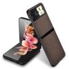 Kryt Shockproof Sea Sand Cloth Texture červený – Samsung Galaxy Z Flip 3 | Lacné Kryty Lacné Kryty | Kryt Shockproof Sea Sand Cloth Texture červený – Samsung Galaxy Z Flip 3 | Lacné Kryty