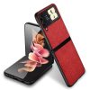 Kryt Shockproof Sea Sand Cloth Texture sivý – Samsung Galaxy Z Flip 3 | Lacné Kryty Lacné Kryty | Kryt Shockproof Sea Sand Cloth Texture sivý – Samsung Galaxy Z Flip 3 | Lacné Kryty