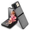 Kryt Cross Pattern Slim čierny – Samsung Galaxy Z Flip 3 | Lacné Kryty Lacné Kryty | Kryt Cross Pattern Slim čierny – Samsung Galaxy Z Flip 3 | Lacné Kryty