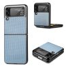 Kryt Cross Pattern Slim hnedý – Samsung Galaxy Z Flip 3 | Lacné Kryty Lacné Kryty | Kryt Cross Pattern Slim hnedý – Samsung Galaxy Z Flip 3 | Lacné Kryty