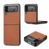Kryt Cross Pattern Slim modrý – Samsung Galaxy Z Flip 3 | Lacné Kryty Lacné Kryty | Kryt Cross Pattern Slim modrý – Samsung Galaxy Z Flip 3 | Lacné Kryty