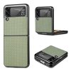Kryt Cross Pattern Slim hnedý – Samsung Galaxy Z Flip 3 | Lacné Kryty Lacné Kryty | Kryt Cross Pattern Slim hnedý – Samsung Galaxy Z Flip 3 | Lacné Kryty