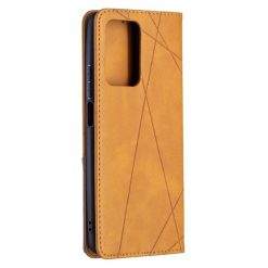 Lacné Kryty | Knižkové puzdro Rhombus žlté – Xiaomi 11T / 11T Pro | Lacné Kryty