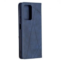 Knižkové puzdro Rhombus modré – Xiaomi 11T / 11T Pro | Lacné Kryty Lacné Kryty | Knižkové puzdro Rhombus modré – Xiaomi 11T / 11T Pro | Lacné Kryty