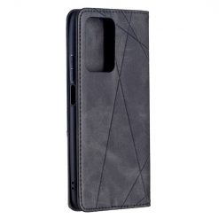 Knižkové puzdro Rhombus čierne – Xiaomi 11T / 11T Pro | Lacné Kryty Lacné Kryty | Knižkové puzdro Rhombus čierne – Xiaomi 11T / 11T Pro | Lacné Kryty