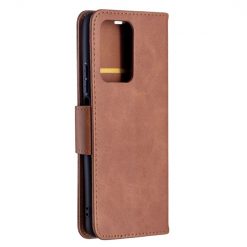 Lacné Kryty | Peňaženkové puzdro Retro Lambskin hnedé – Xiaomi 11T / 11T Pro | Lacné Kryty