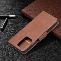 Lacné Kryty | Peňaženkové puzdro Retro Lambskin hnedé – Xiaomi 11T / 11T Pro | Lacné Kryty