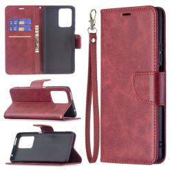 Peňaženkové puzdro Retro Lambskin červené – Xiaomi 11T / 11T Pro | Lacné Kryty Lacné Kryty | Peňaženkové puzdro Retro Lambskin červené – Xiaomi 11T / 11T Pro | Lacné Kryty