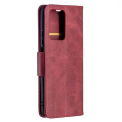 Peňaženkové puzdro Retro Lambskin červené – Xiaomi 11T / 11T Pro | Lacné Kryty Lacné Kryty | Peňaženkové puzdro Retro Lambskin červené – Xiaomi 11T / 11T Pro | Lacné Kryty