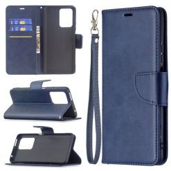 Lacné Kryty | Peňaženkové puzdro Retro Lambskin modré – Xiaomi 11T / 11T Pro | Lacné Kryty