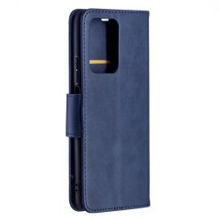 Lacné Kryty | Peňaženkové puzdro Retro Lambskin modré – Xiaomi 11T / 11T Pro | Lacné Kryty