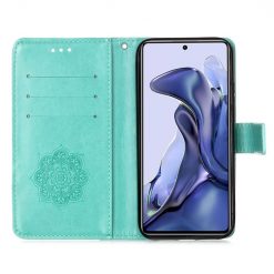 Peňaženkové puzdro Dream Catcher zelené – Xiaomi 11T / 11T Pro | Lacné Kryty Lacné Kryty | Peňaženkové puzdro Dream Catcher zelené – Xiaomi 11T / 11T Pro | Lacné Kryty