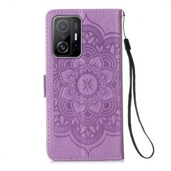 Peňaženkové puzdro Dream Catcher fialové – Xiaomi 11T / 11T Pro | Lacné Kryty Lacné Kryty | Peňaženkové puzdro Dream Catcher fialové – Xiaomi 11T / 11T Pro | Lacné Kryty
