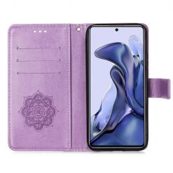 Peňaženkové puzdro Dream Catcher fialové – Xiaomi 11T / 11T Pro | Lacné Kryty Lacné Kryty | Peňaženkové puzdro Dream Catcher fialové – Xiaomi 11T / 11T Pro | Lacné Kryty