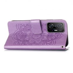 Peňaženkové puzdro Dream Catcher fialové – Xiaomi 11T / 11T Pro | Lacné Kryty Lacné Kryty | Peňaženkové puzdro Dream Catcher fialové – Xiaomi 11T / 11T Pro | Lacné Kryty
