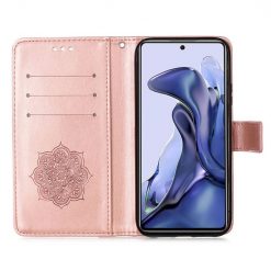 Peňaženkové puzdro Dream Catcher ružové – Xiaomi 11T / 11T Pro | Lacné Kryty Lacné Kryty | Peňaženkové puzdro Dream Catcher ružové – Xiaomi 11T / 11T Pro | Lacné Kryty