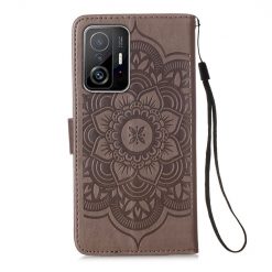 Lacné Kryty | Peňaženkové puzdro Dream Catcher hnedé – Xiaomi 11T / 11T Pro | Lacné Kryty