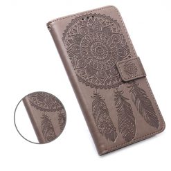 Lacné Kryty | Peňaženkové puzdro Dream Catcher hnedé – Xiaomi 11T / 11T Pro | Lacné Kryty