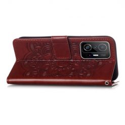 Peňaženkové puzdro Dream Catcher bordové – Xiaomi 11T / 11T Pro | Lacné Kryty Lacné Kryty | Peňaženkové puzdro Dream Catcher bordové – Xiaomi 11T / 11T Pro | Lacné Kryty