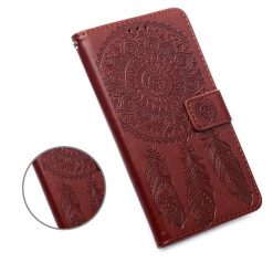 Peňaženkové puzdro Dream Catcher bordové – Xiaomi 11T / 11T Pro | Lacné Kryty Lacné Kryty | Peňaženkové puzdro Dream Catcher bordové – Xiaomi 11T / 11T Pro | Lacné Kryty