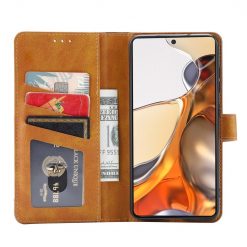 Lacné Kryty | Knižkové puzdro Unique zelené – Xiaomi 11T / 11T Pro | Lacné Kryty