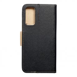 Lacné Kryty | Peňaženkové puzdro Fancy Book čierno-zlaté – Samsung Galaxy S20 FE | Lacné Kryty