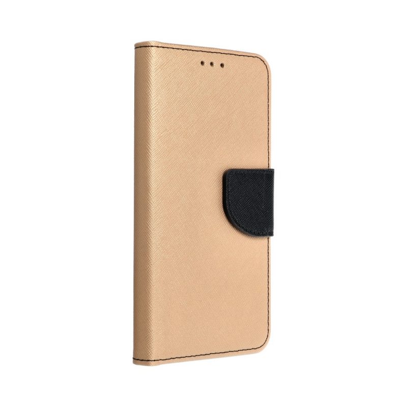 Peňaženkové puzdro Fancy Book zlato-čierne – Samsung Galaxy S20 FE