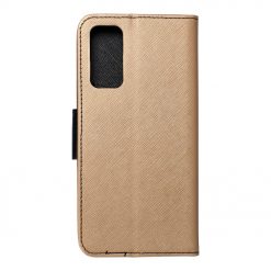 Lacné Kryty | Peňaženkové puzdro Fancy Book zlato-čierne – Samsung Galaxy S20 FE | Lacné Kryty