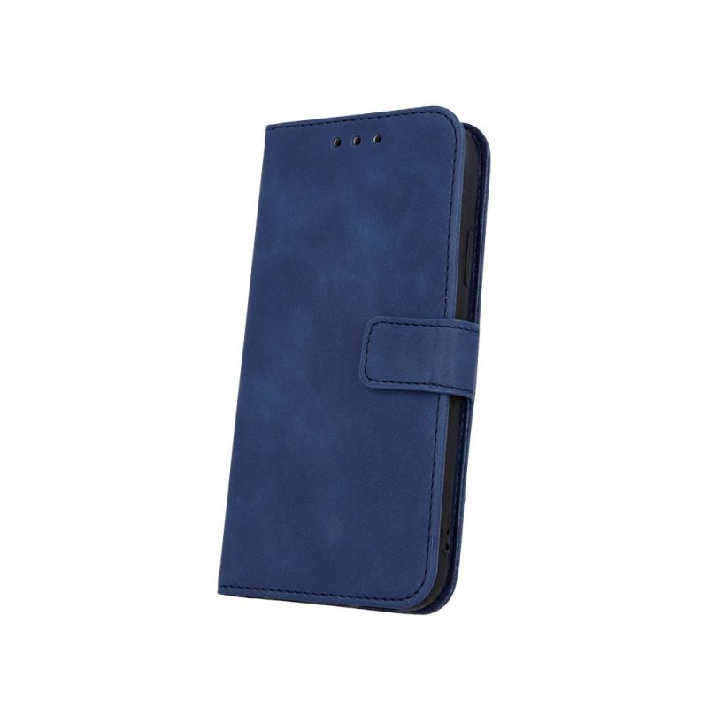 Lacné Kryty | Knižkové puzdro Smart Velvet modré – Apple iPhone 13 Mini