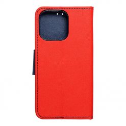 Lacné Kryty | Peňaženkové puzdro Fancy Book červené – Apple iPhone 13 Pro | Lacné Kryty