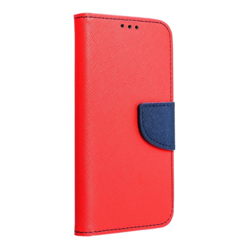 Peňaženkové puzdro Fancy Book červené – Apple iPhone 13