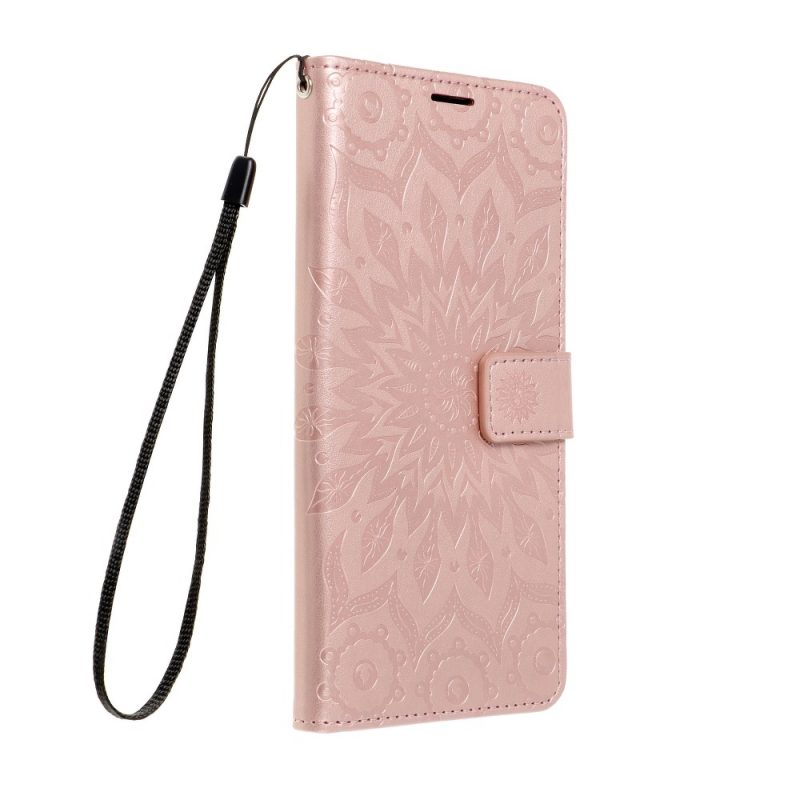 Lacné Kryty | Peňaženkové puzdro Mezzo mandala ružové – Apple iPhone 13 Pro