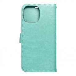 Lacné Kryty | Peňaženkové puzdro Mezzo mandala zelené – Apple iPhone 13 Pro Max | Lacné Kryty