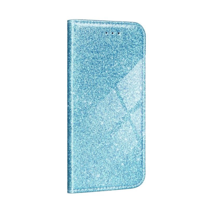 Puzdro Shining Book modré – Apple iPhone 13