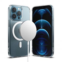 Lacné Kryty | Magnetický pevný kryt Ringke Fusion Magnetic hard case (kompatibilný s MagSafe) transparentný – Apple iPhone 13 Pro Max | Lacné Kryty