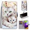 Lacné Kryty | Knižkové puzdro Trendy Cross case Pestrofarebný kvet – Samsung Galaxy A52 / A52 5G / A52s 5G | Lacné Kryty
