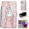 Lacné Kryty | Knižkové puzdro Trendy Cross case Chryzantémy – Samsung Galaxy A52 / A52 5G / A52s 5G | Lacné Kryty