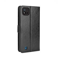 Knižkové puzdro Shockproof Horse Texture čierne – Realme C11 2021 | Lacné Kryty Lacné Kryty | Knižkové puzdro Shockproof Horse Texture čierne – Realme C11 2021 | Lacné Kryty
