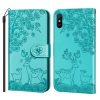 Lacné Kryty | Peňaženkové puzdro Embossing Pattern Jeleň ružové – Xiaomi Redmi 9A / 9AT | Lacné Kryty