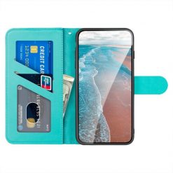 Peňaženkové puzdro Embossing Pattern Jeleň zelené – Xiaomi Redmi 9A / 9AT | Lacné Kryty Lacné Kryty | Peňaženkové puzdro Embossing Pattern Jeleň zelené – Xiaomi Redmi 9A / 9AT | Lacné Kryty