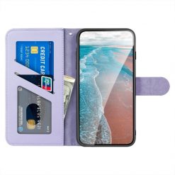 Peňaženkové puzdro Embossing Pattern Jeleň fialové – Xiaomi Redmi 9A / 9AT | Lacné Kryty Lacné Kryty | Peňaženkové puzdro Embossing Pattern Jeleň fialové – Xiaomi Redmi 9A / 9AT | Lacné Kryty