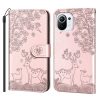 Peňaženkové puzdro Embossing Pattern Jeleň fialové – Xiaomi Mi 11 Lite | Lacné Kryty Lacné Kryty | Peňaženkové puzdro Embossing Pattern Jeleň fialové – Xiaomi Mi 11 Lite | Lacné Kryty